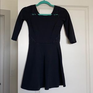 Navy blue dress